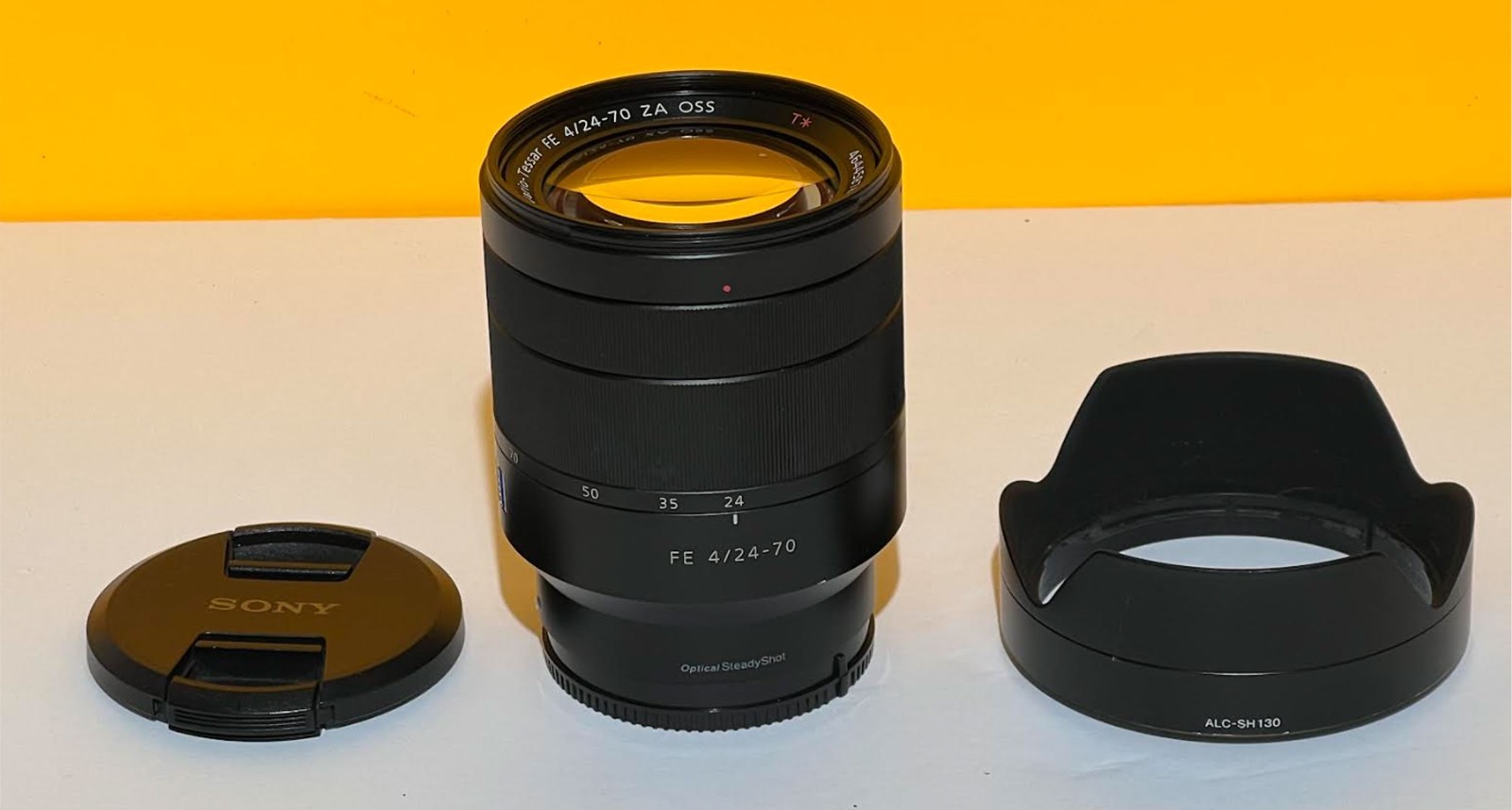 Sony FE 24 to 70mm f/4 lens